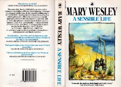 Mary Wesley signed A sensible life softback book.