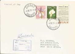 Singapore posted at sea cover.