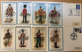 British Military Uniforms, a small collection of nine covers dedicated to various uniforms and
