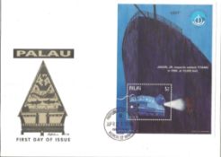 Palau Titanic FDC. 21/4/1998 postmark.
