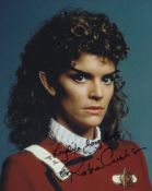 Star Trek: The Search for Spock 8x10 movie photo signed by actress Robin Curtis as Savek