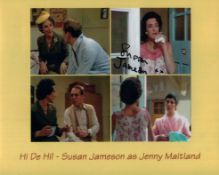 Hi-De-Hi TV comedy series colour 8x10 photo signed by actress Susan Jameson