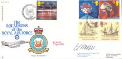 Autograph Auction RAF Military Space WW2 fighter, Bomber aces, Aviation flown covers, Navy
