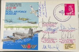 RAF Pete Matthews 1 Sqn, J A Edwards, JM Bruce, Capt DJ Bullock, Sqn Ldr KG Jones, FO P Warren and