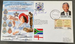 WW2 Royal Navy Joy Liddiard signed RNSC(6)15 50th ann VJ Day The Unveiling of the Lady in White