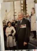 Victoria Cross Rod Learoyd VC signed to back of colour portrait postcard. Good condition. We combine