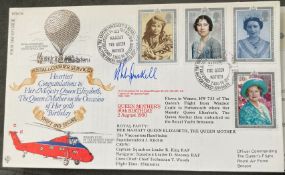 RAF Air Cmdre Sir Archibald Winskill KCVO DFC signed RFDC86 Congrats to HM Queen Elizabeth, the