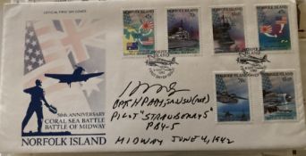 WW2 US Navy Capt H P Ady Pilot 