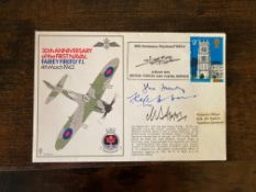 Rare Navy cover Signed by the Firefly Pilot Capt K A Leppard RN the present Commanding Officer of