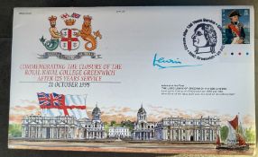 Royal Navy Admiral of the Fleet Lord Lewin of Greenwich signed RNSC(6)25 Comm the Closure of the