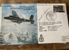 RAF B37 40th anniv of the First operation use of the Mitchell by the RAF 17 May 1983 signed Peter