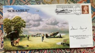 RAF Group Capt W D David 87 and 213 sqn Battle of Britain Scramble! Cover 59th ann of the end of the