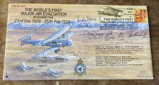 RAF 73rd anniv The World's First Major Air Evacuation Afghanistan 23 Dec 1928 - 25 Feb 1929 7 sqn