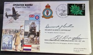 WW2 Sqn Ldr D.J. Butters and Wg Cmdr B.A. Templeman-Rooke signed JS/50/45/10 Operation 'Manna' 29