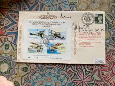 JSF2 75th Ann of the Formational of the Royal Flying Corps-Naval Wing 13 Apr 1912 signed Sir