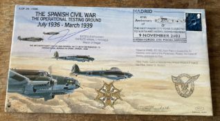 RAF 67th anniv The Spanish Civil War - The Operational Testing Ground Jul 1936 - Mar 1939 signed