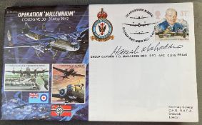 WW2 Grp Capt T.G. Mahaddie signed JS/50/42/6 Operation 'Millenium' Cologne 30-31 May 1942 WW2 FDC.