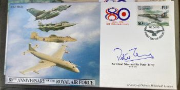 RAF Air Chief Marshal Sir Peter Terry signed JS(CC)42 RAF 80(2) 80th ann of the RAF 01.04.98 RAF