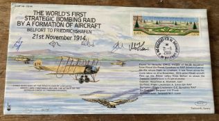 The World's First Strategic Bombing Raid by a Formation of Aircraft Belfort to Friedrichshafen 21