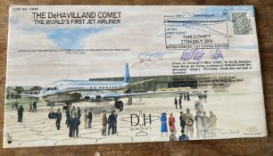 RAF 55th anniv of the First Flight of the DeHavilland Comet the World's first Jet Airliner COF