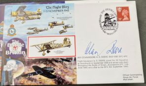 WW2 Battle of Britain Air Commodore A.C. Deere DSO OBE DFC AFC signed RAFA 18 The Night Blitz 1-15