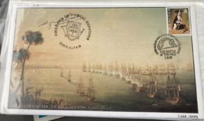 Royal Navy Director of the Postal Services Gibraltar 1.8.98 signed RNSC 6(24) The Battle of the Nile