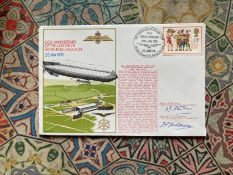 Royal Navy Maj JG Struther and Sqn Ldr T P York-Moore 60 Ann of Last Flight from RNAS Mullion 25 Jan