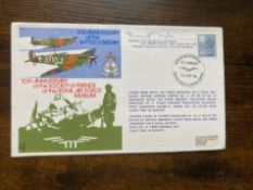 RAF Flown Marshal of the RAF Sir Dermot Boyle signed 41st ann of Battle of Britain, 10th ann of