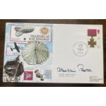 WW2 Brig A Pearson DSO MC signed Training at Ringway Airborne Forces RAF cover. Good condition. We