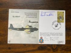 Grp Capt Thomas Hamish Mahaddie signed 40th ann of the Last Operational Sortie made by the Short