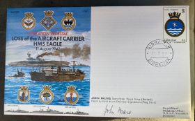 Royal Navy Signalman John Hoare signed RSNC(6)5 Operation Pedestal - Loss of the Aircraft Carrier