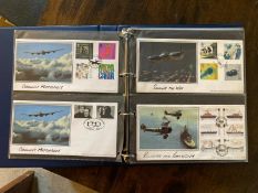 British Heritage Official FDC Collection 30 covers all having images from acclaimed artist Ivan