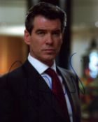 Pierce Brosnan signed 10x8inch colour James Bond photo.