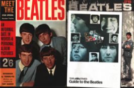 Collection of 3 Beatles magazines. Meet The Beatles: Star Special, The Beatles 2'6 and The Times