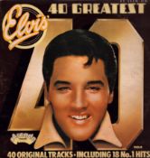 Elvis Presley 40 Greatest compilation vinyl album released on Arcade Records in 1974.