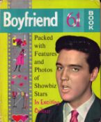 Boyfriend Book Annual, 1961. Hardback. Rip on spine of book and some loose pages.