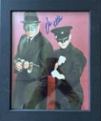 Van Williams singed and framed colour photograph from the 1966 television series The Green Hornet.