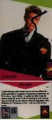 David Bowie signed 3x2inch trading card.