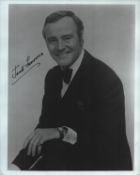 Jack Lemmon signed 10x8inch black and white photo.