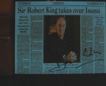 David Calder signed 10x8inch James Bond colour photo.