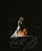 Taylor Swift signed 10x8inch colour photo.