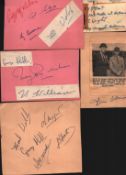 Show Jumpers 1950's collection includes signed album pages good names.