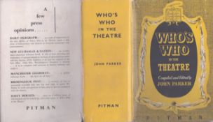 Who's Who in the Theatre' hardback book compiled and edited by John Parker twelfth edition 1957.