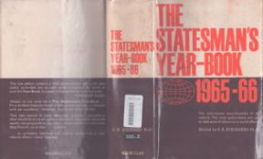 The Statesman's Yearbook 1965-1966 One Hundred and Second Annual Publication edited by S. H.