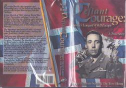 Defiant Courage: Norway's Longest WWII Escape, A True Story' hardback book by Astrid Karlsen Scott &