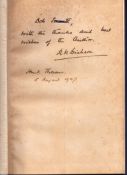 R.K Dickson signed Naval Broadcasts 1946, hardback.