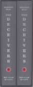 Set of 2 harback books with black cover box 'The Deceivers: Allied Military Deception in the