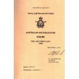 The Air Force List 1998, Royal Australian Air Force. Paperback.