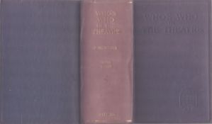 Who's Who in the Theatre' hardback book compiled and edited by John Parker tenth edition 1947.