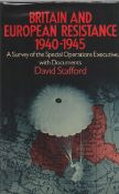 Britain and European Resistance 194-1945, David Stafford. Published 1980. Hardback.